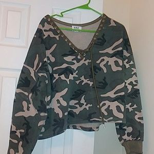Camouflage Crop Top